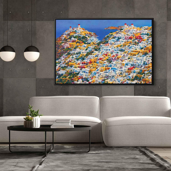 Abstract Santorini #126 - Kanvah