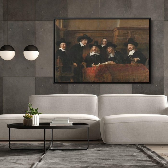 The Syndics by Rembrandt - Canvas Artwork