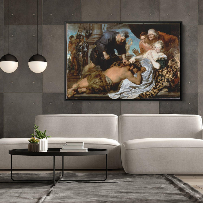 Samson and Delilah by Anthony van Dyck - Canvas Artwork