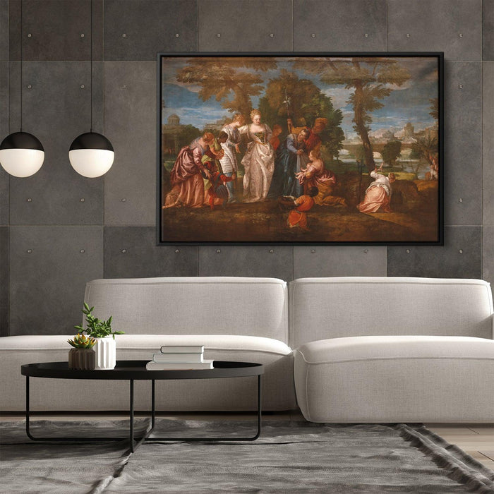 The Finding of Moses by Paolo Veronese - Canvas Artwork