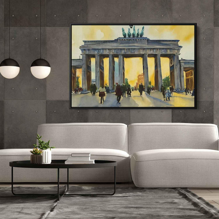 Watercolor Brandenburg Gate #103 - Kanvah