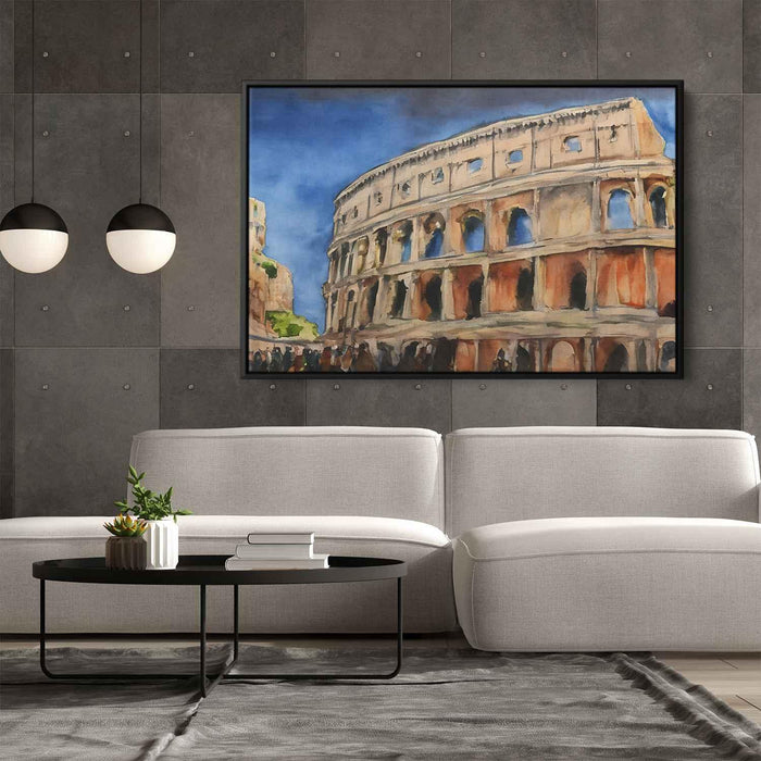 Watercolor Colosseum #128 - Kanvah