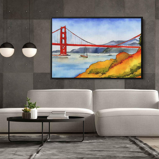 Watercolor Golden Gate Bridge #118 - Kanvah