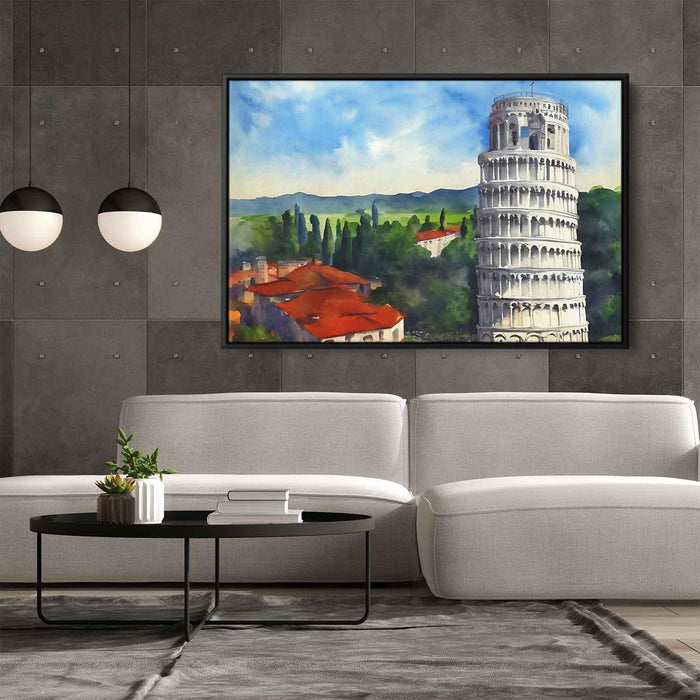 Watercolor Leaning Tower of Pisa #114 - Kanvah