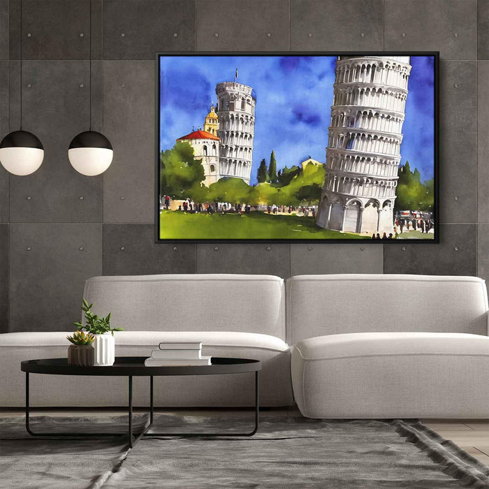 Watercolor Leaning Tower of Pisa #117 - Kanvah