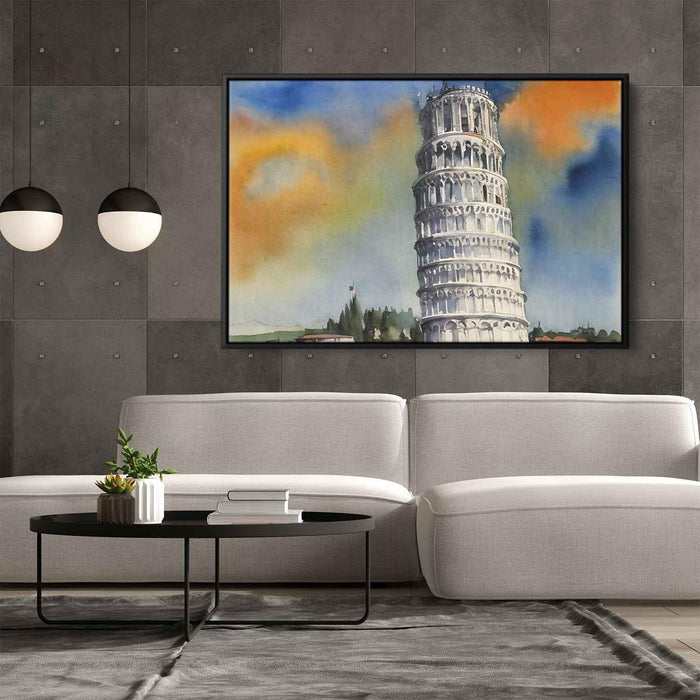 Watercolor Leaning Tower of Pisa #118 - Kanvah