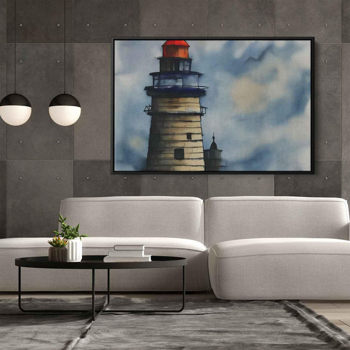 Watercolor Lighthouse #118 - Kanvah