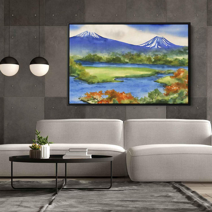 Watercolor Mount Fuji #114 - Kanvah