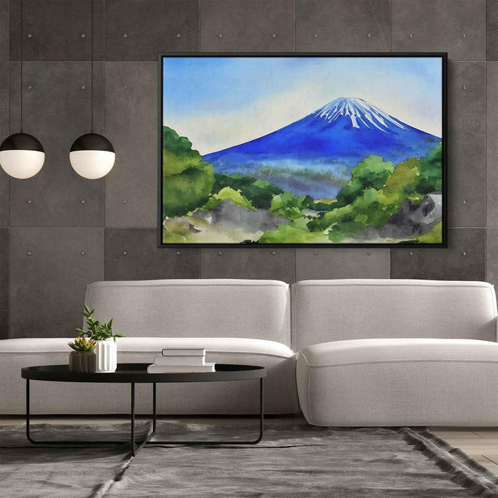Watercolor Mount Fuji #124 - Kanvah