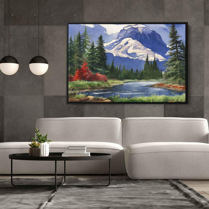 Watercolor Mount Rainier #126 - Kanvah