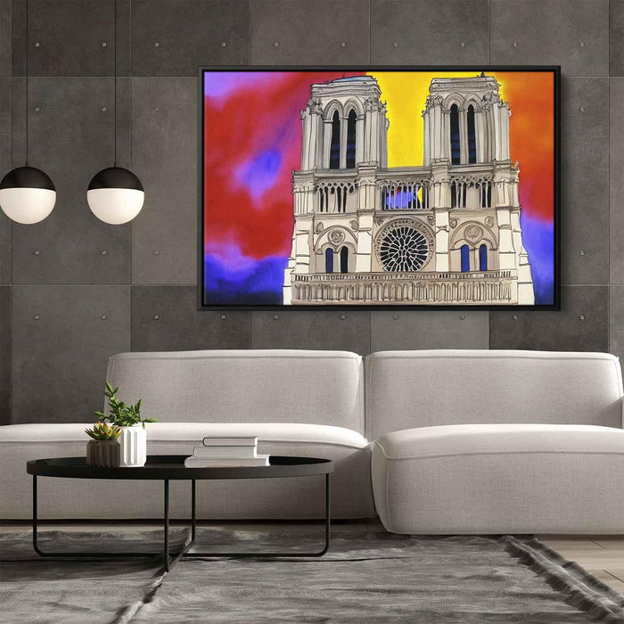 Watercolor Notre Dame Cathedral #124 - Kanvah