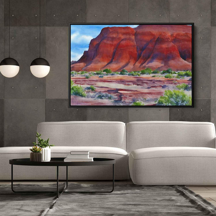 Watercolor Painted Desert #133 - Kanvah