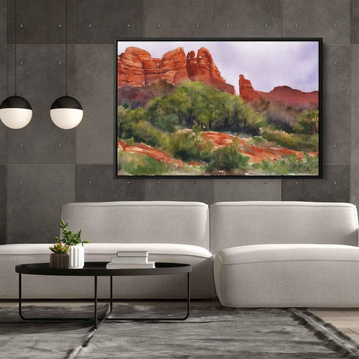 Watercolor Sedona Red Rocks #114 - Kanvah