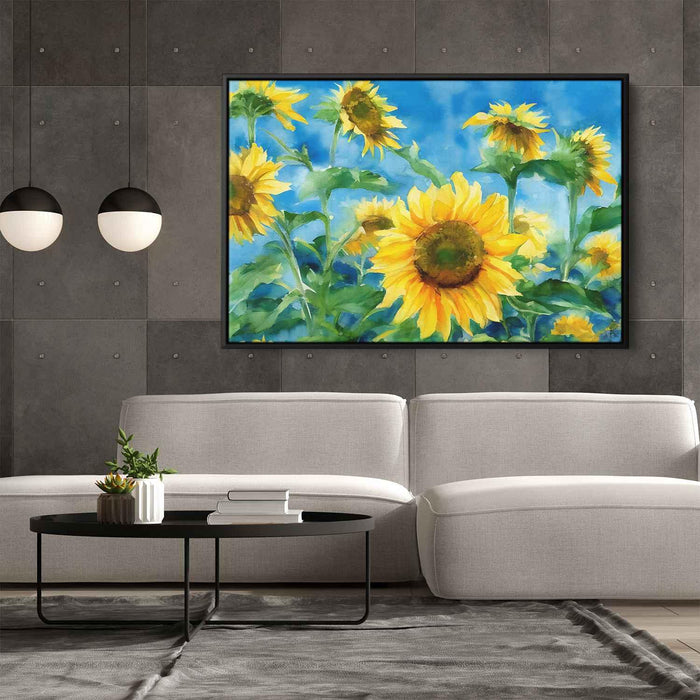 Watercolor Sunflower #126 - Kanvah