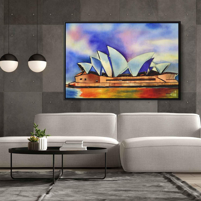 Watercolor Sydney Opera House #103 - Kanvah