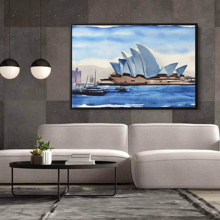 Watercolor Sydney Opera House #114 - Kanvah