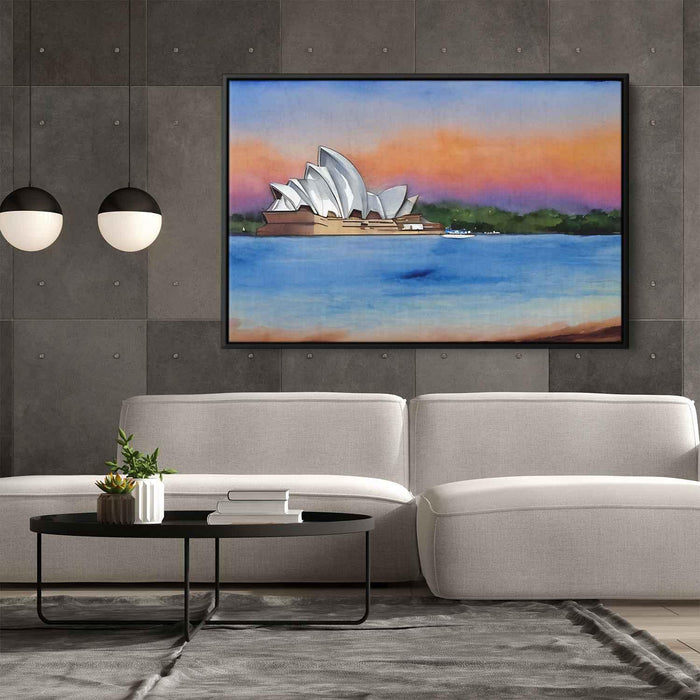 Watercolor Sydney Opera House #118 - Kanvah