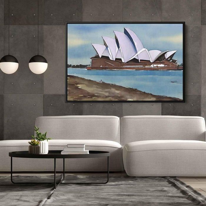 Watercolor Sydney Opera House #124 - Kanvah