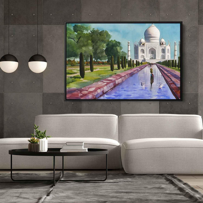 Watercolor Taj Mahal #136 - Kanvah