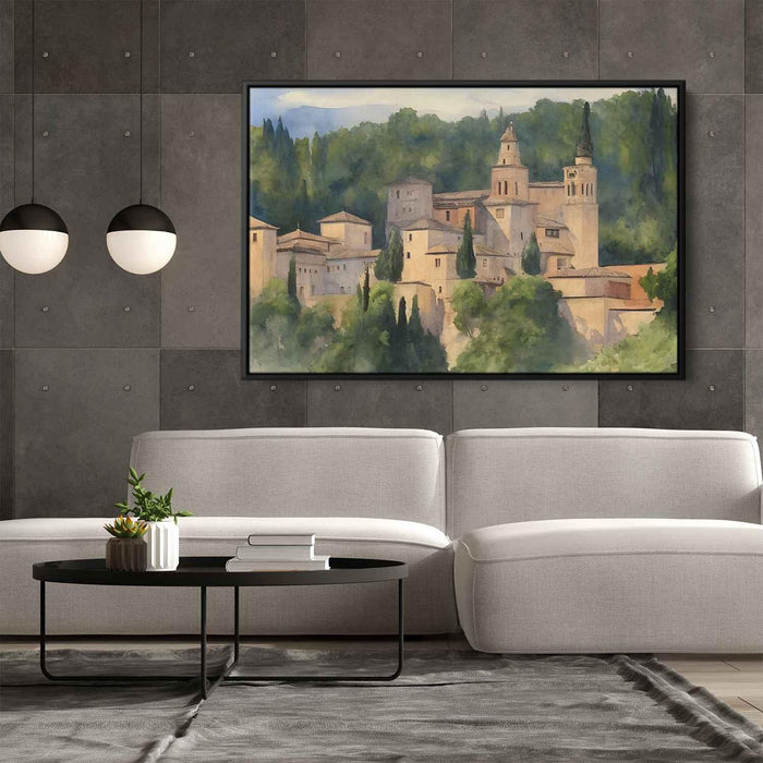 Watercolor Alhambra #107 - Kanvah