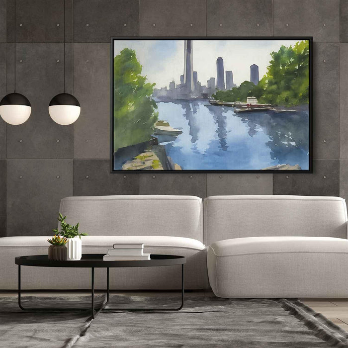 Watercolor CN Tower #128 - Kanvah