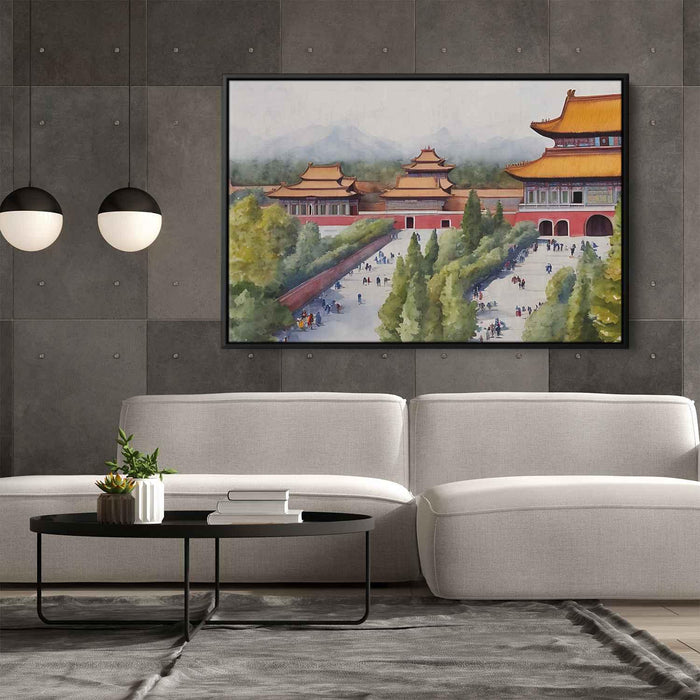 Watercolor Forbidden City #128 - Kanvah