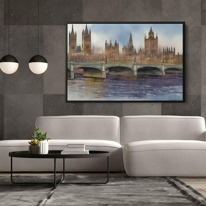 Watercolor Palace of Westminster #117 - Kanvah