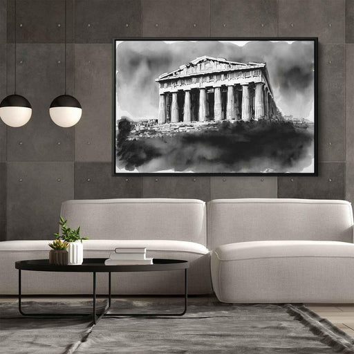 Watercolor Parthenon #128 - Kanvah