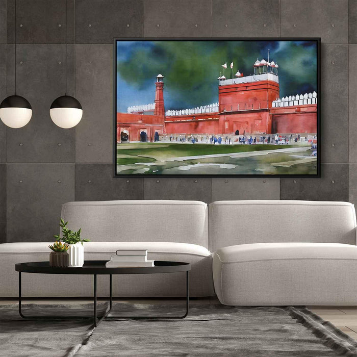 Watercolor Red Fort #127 - Kanvah