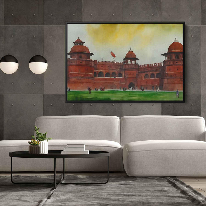 Watercolor Red Fort #133 - Kanvah