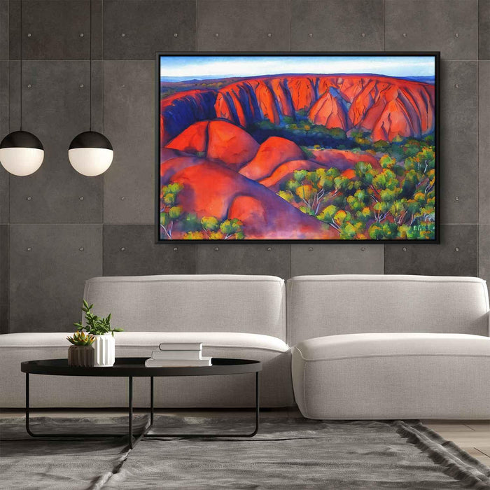 Watercolor Uluru #107 - Kanvah