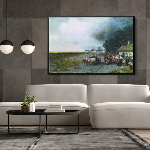 Wedding in Ukraine by Ivan Aivazovsky - Canvas Artwork