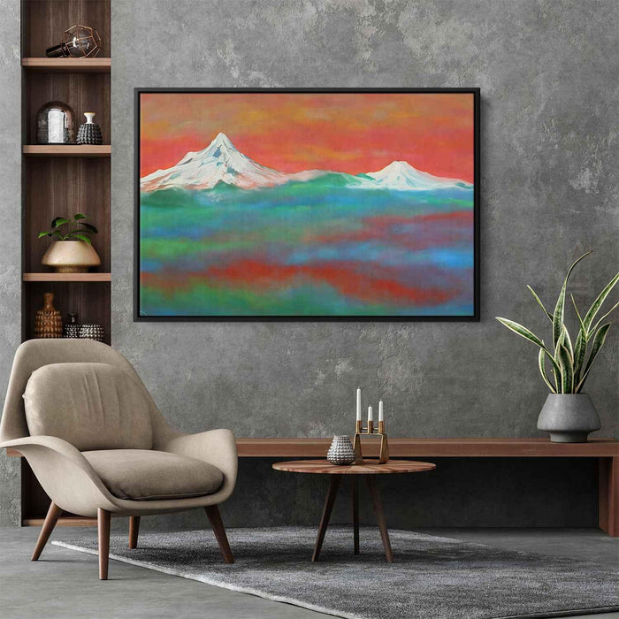 Abstract Mount Hood #132 - Kanvah