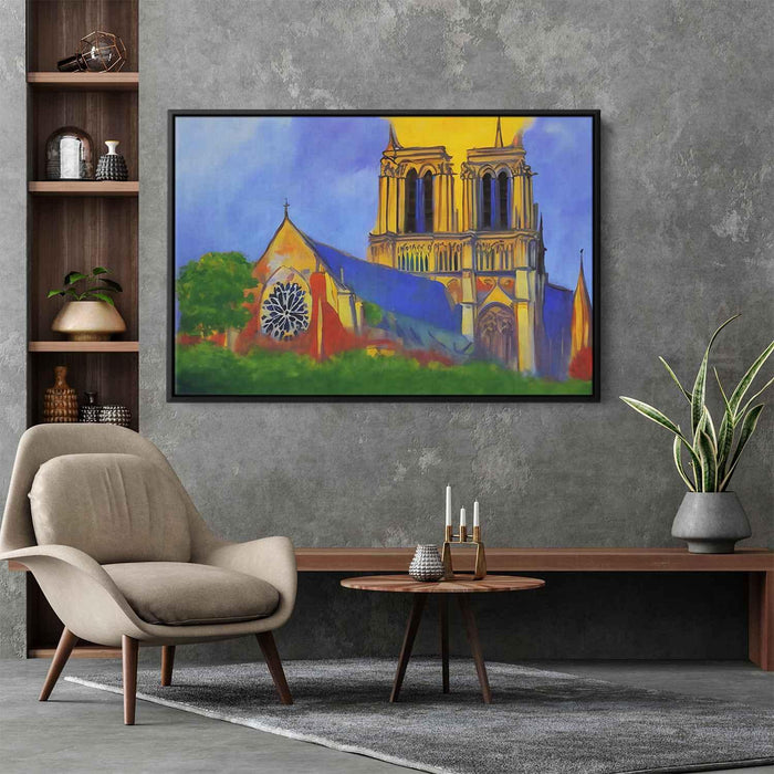 Abstract Notre Dame Cathedral #130 - Kanvah
