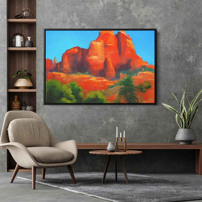 Abstract Sedona Red Rocks #102 - Kanvah