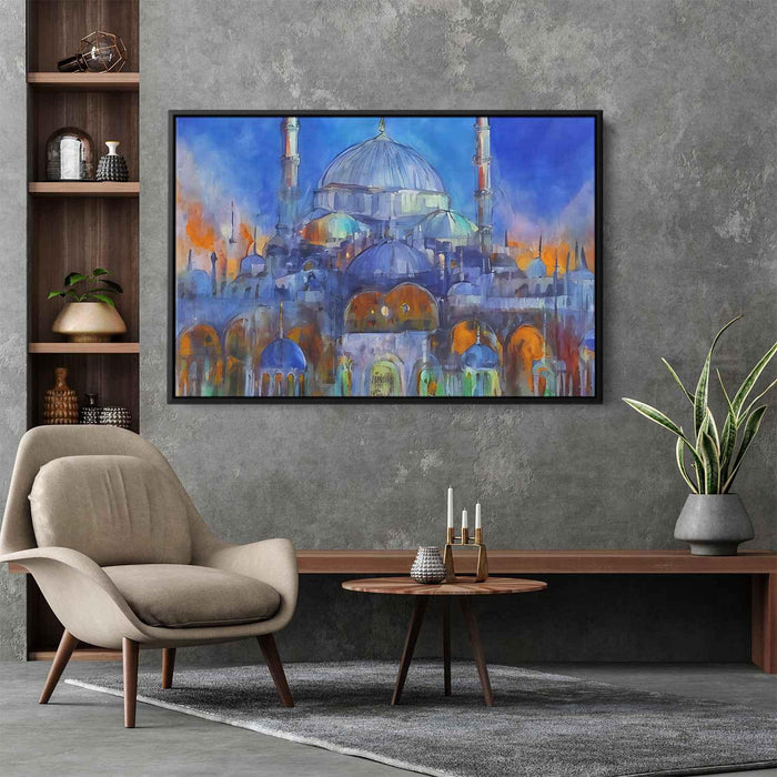 Abstract Blue Mosque #101 - Kanvah