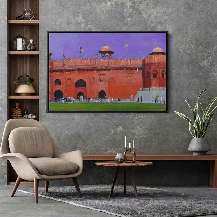 Abstract Red Fort #102 - Kanvah