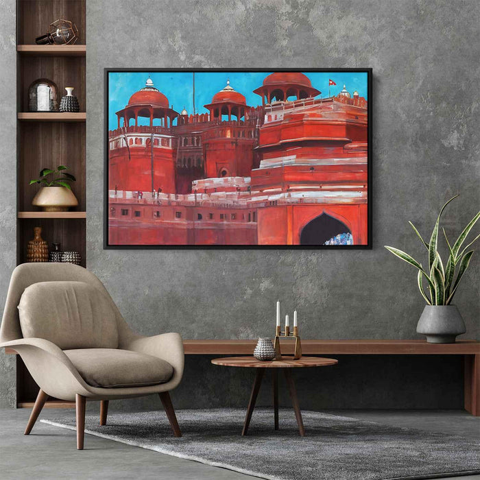 Abstract Red Fort #131 - Kanvah