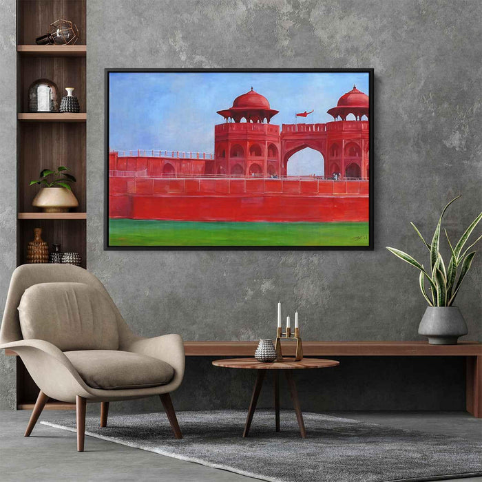 Abstract Red Fort #132 - Kanvah