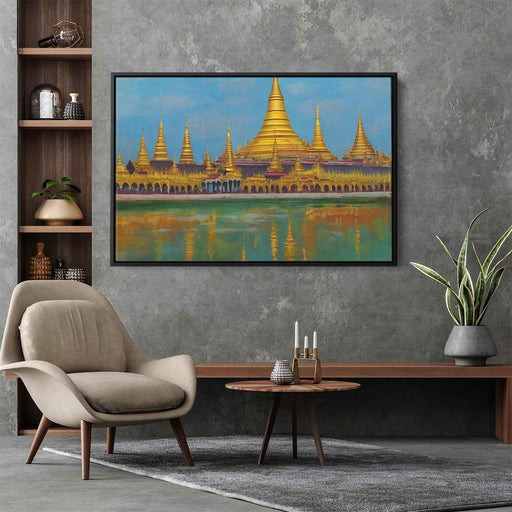 Abstract Shwedagon Pagoda #121 - Kanvah