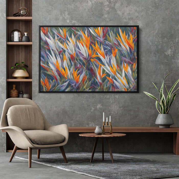 Contemporary Oil Birds of Paradise #122 - Kanvah