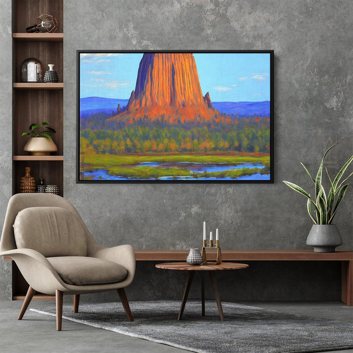 Impressionism Devils Tower #122 - Kanvah