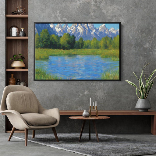 Impressionism Grand Tetons #122 - Kanvah