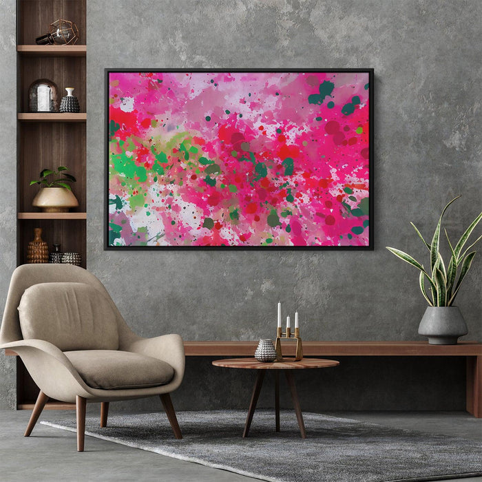 Pink Abstract Splatter #122 - Kanvah