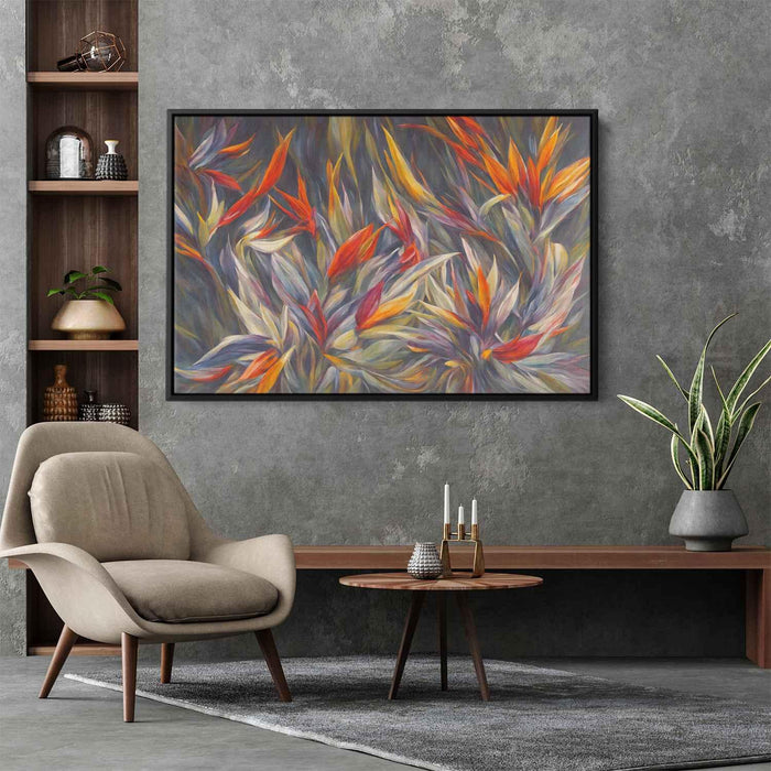 Contemporary Oil Birds of Paradise #121 - Kanvah