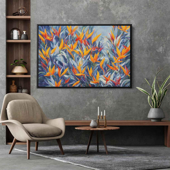 Contemporary Oil Birds of Paradise #131 - Kanvah