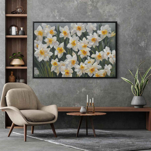 Contemporary Oil Daffodils #102 - Kanvah