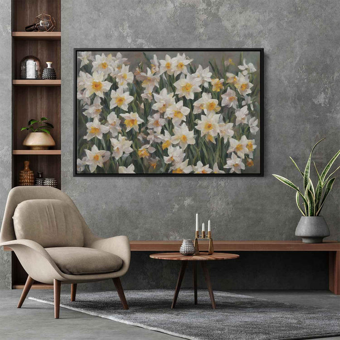 Contemporary Oil Daffodils #131 - Kanvah