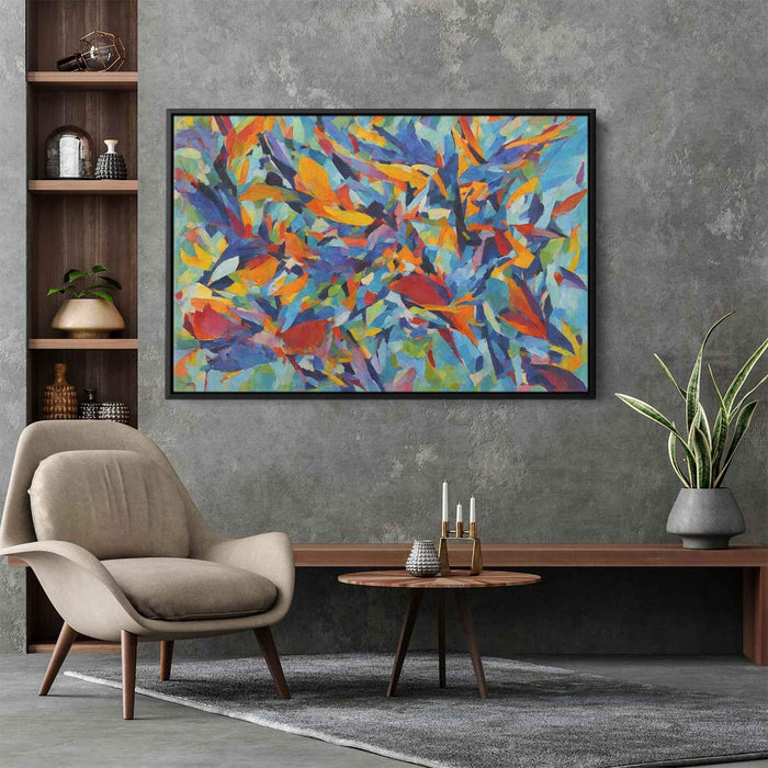 Cubist Oil Birds of Paradise #101 - Kanvah