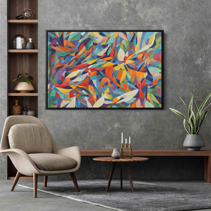 Cubist Oil Birds of Paradise #130 - Kanvah